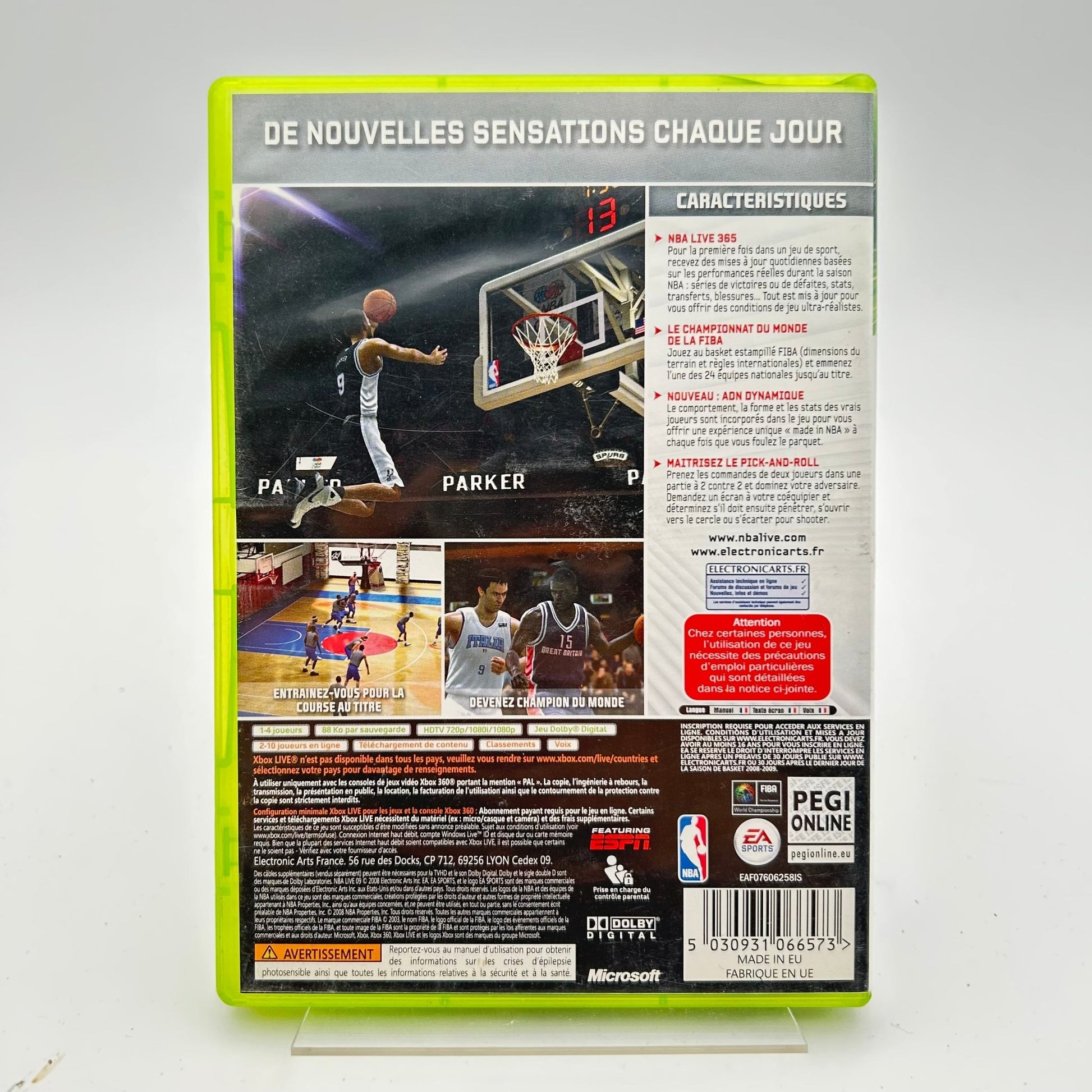 NBA LIVE 09 - XBOX 360 - Strike Games