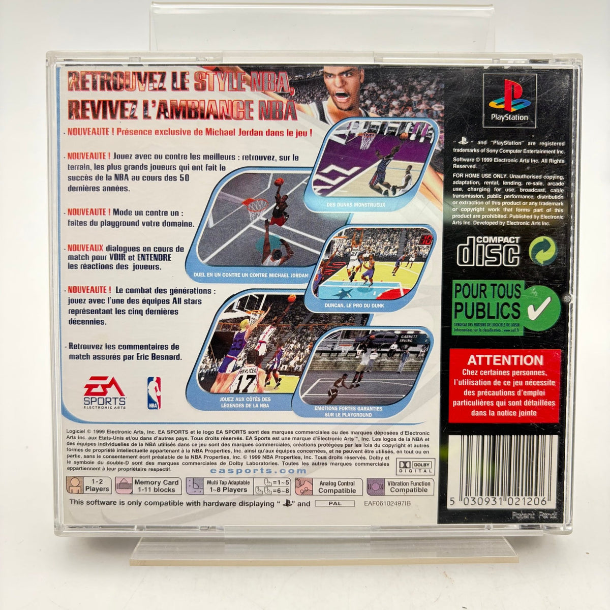 NBA LIVE 2000 - PLAYSTATION 1 - Strike Games