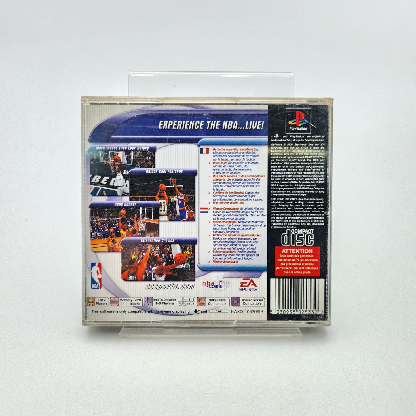 NBA LIVE 2001 - PLAYSTATION 1 - Strike Games