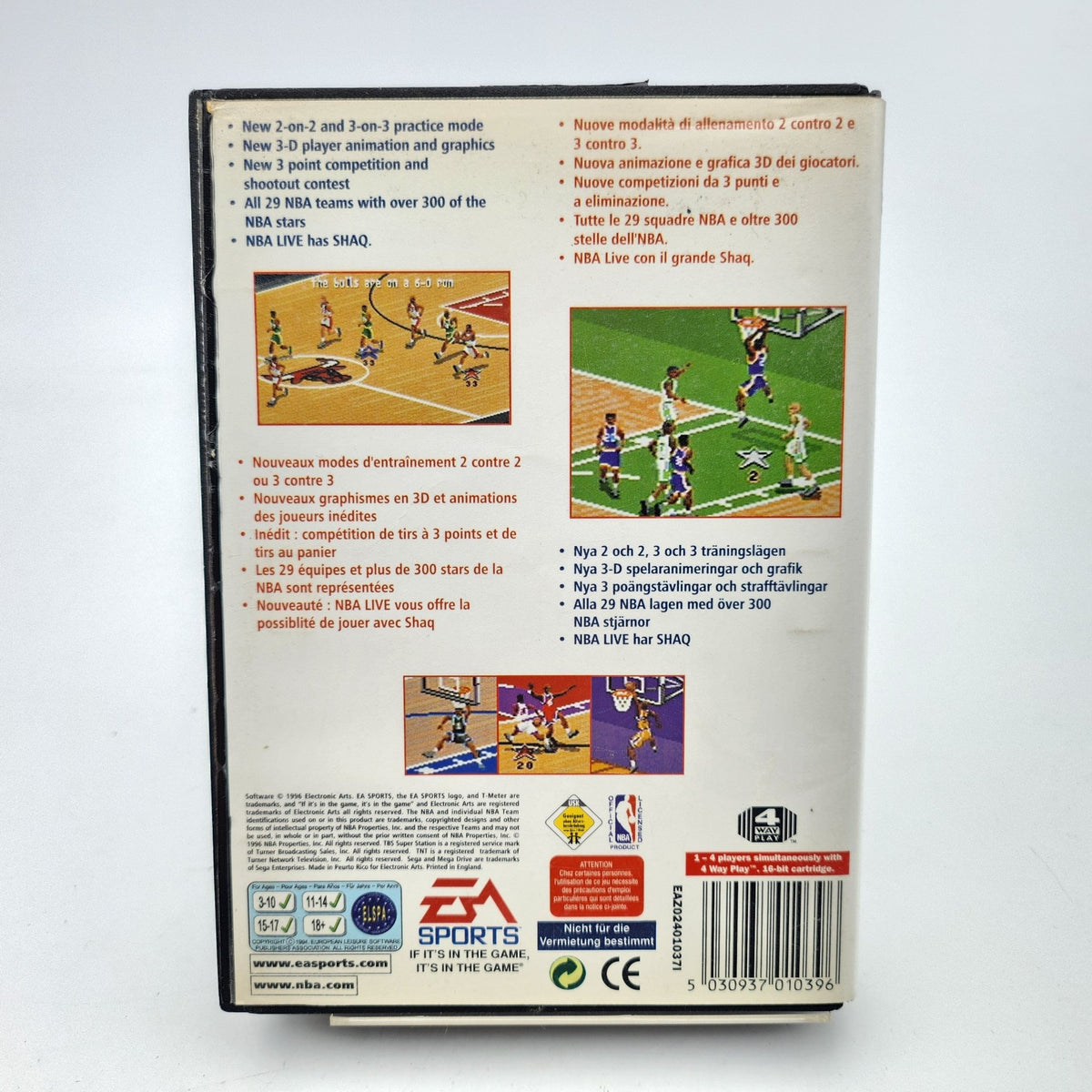 NBA Live 97 - Mega Drive - Strike Games