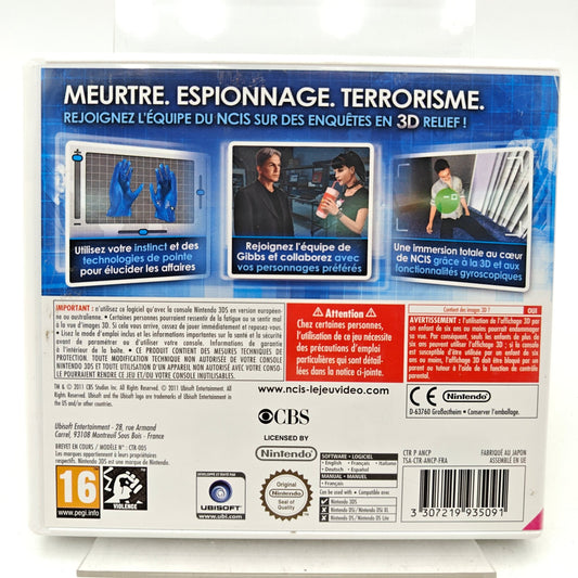 NCIS 3D - NINTENDO 3DS - Strike Games
