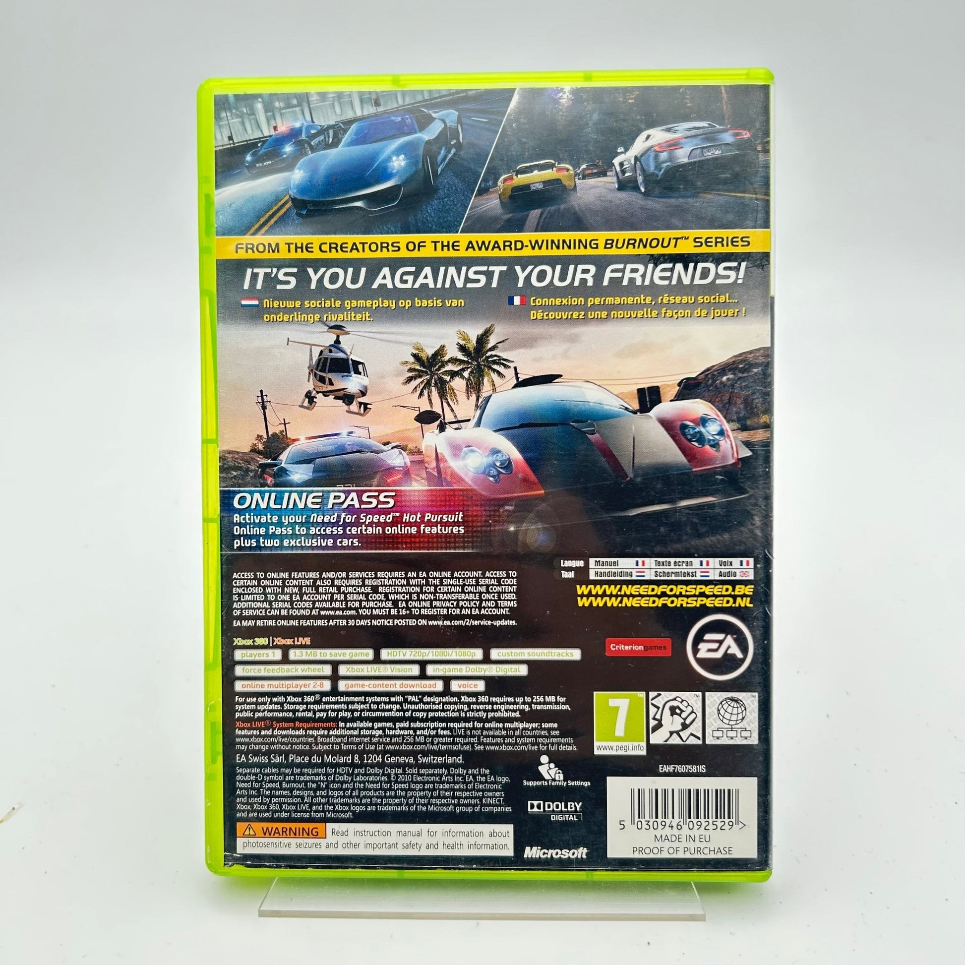 NEED FOR SPEED HOT PURSUIT - XBOX 360 - Strike Games