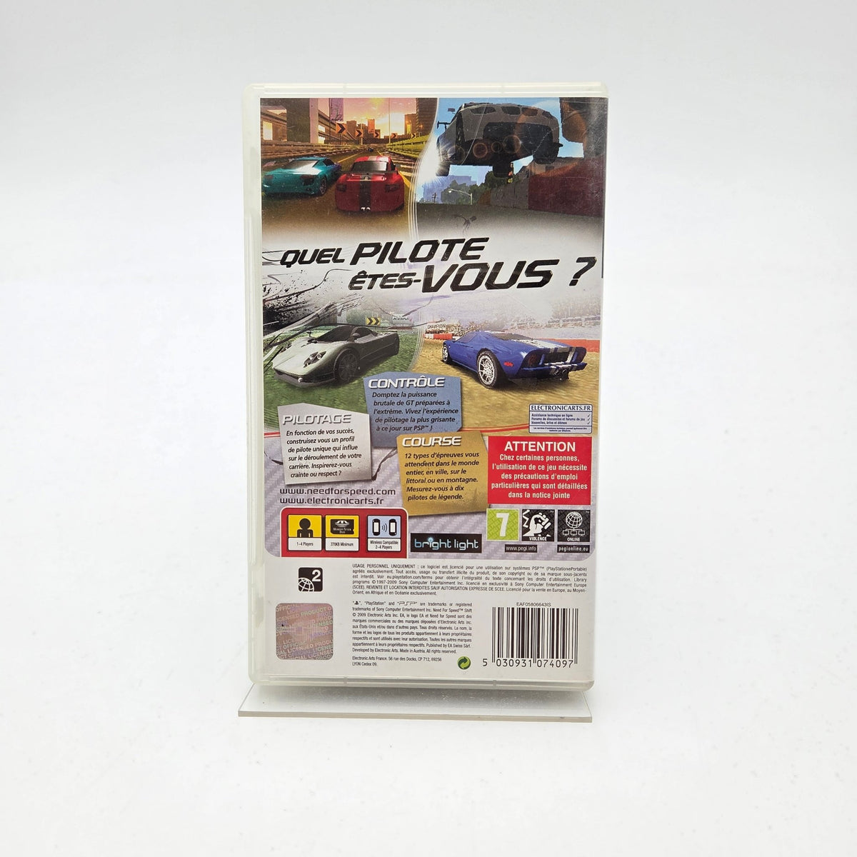 NEED FOR SPEED SHIFT - PLAYSTATION PORTABLE - Strike Games