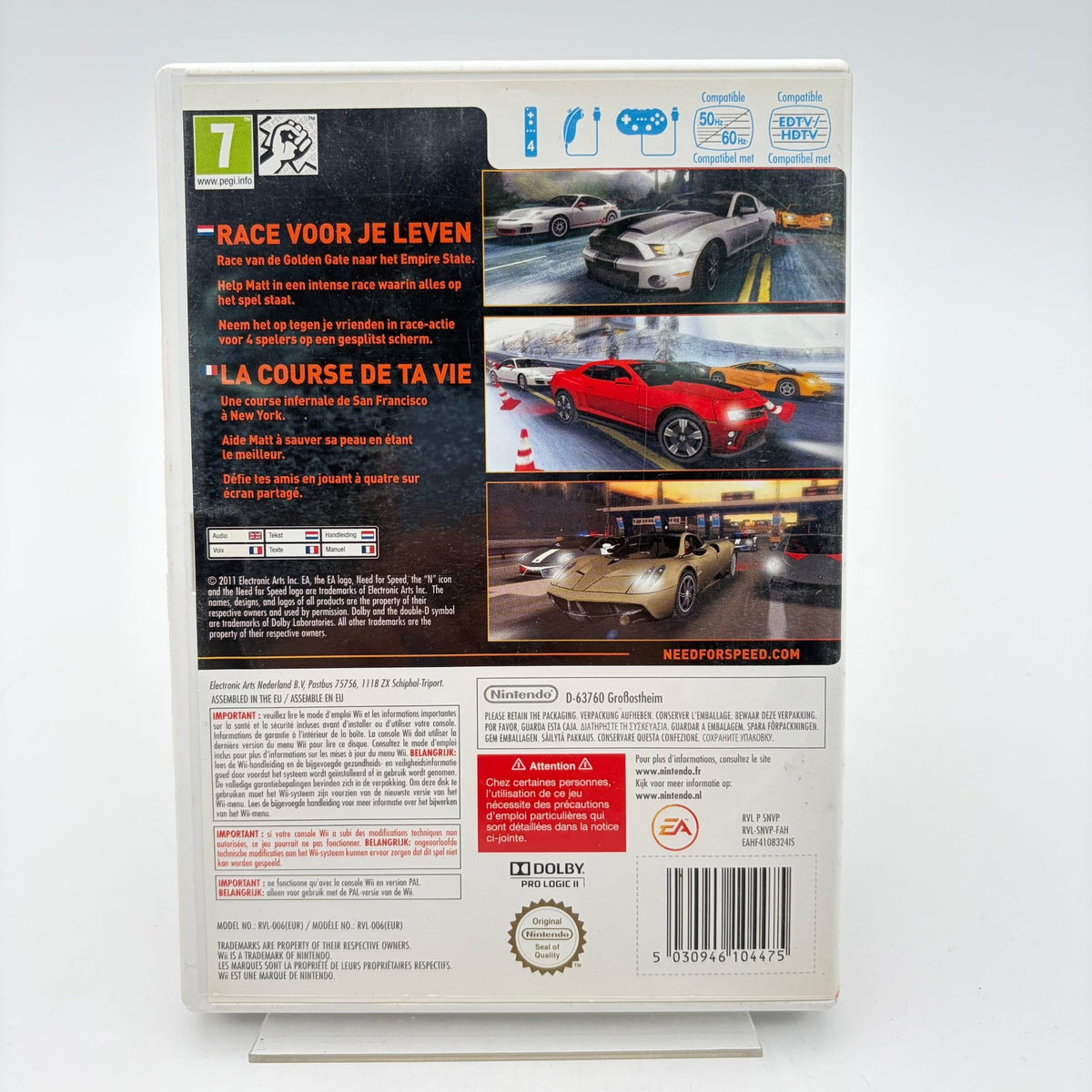 NEED FOR SPEED THE RUN - WII - Strike Games
