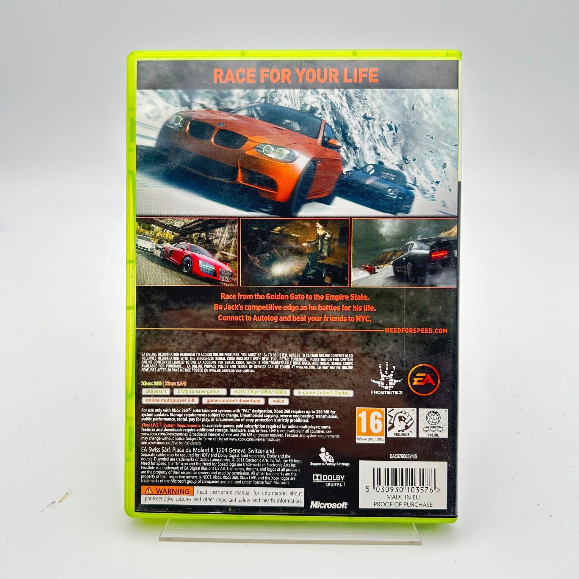 NEED FOR SPEED THE RUN - XBOX 360 - Strike Games