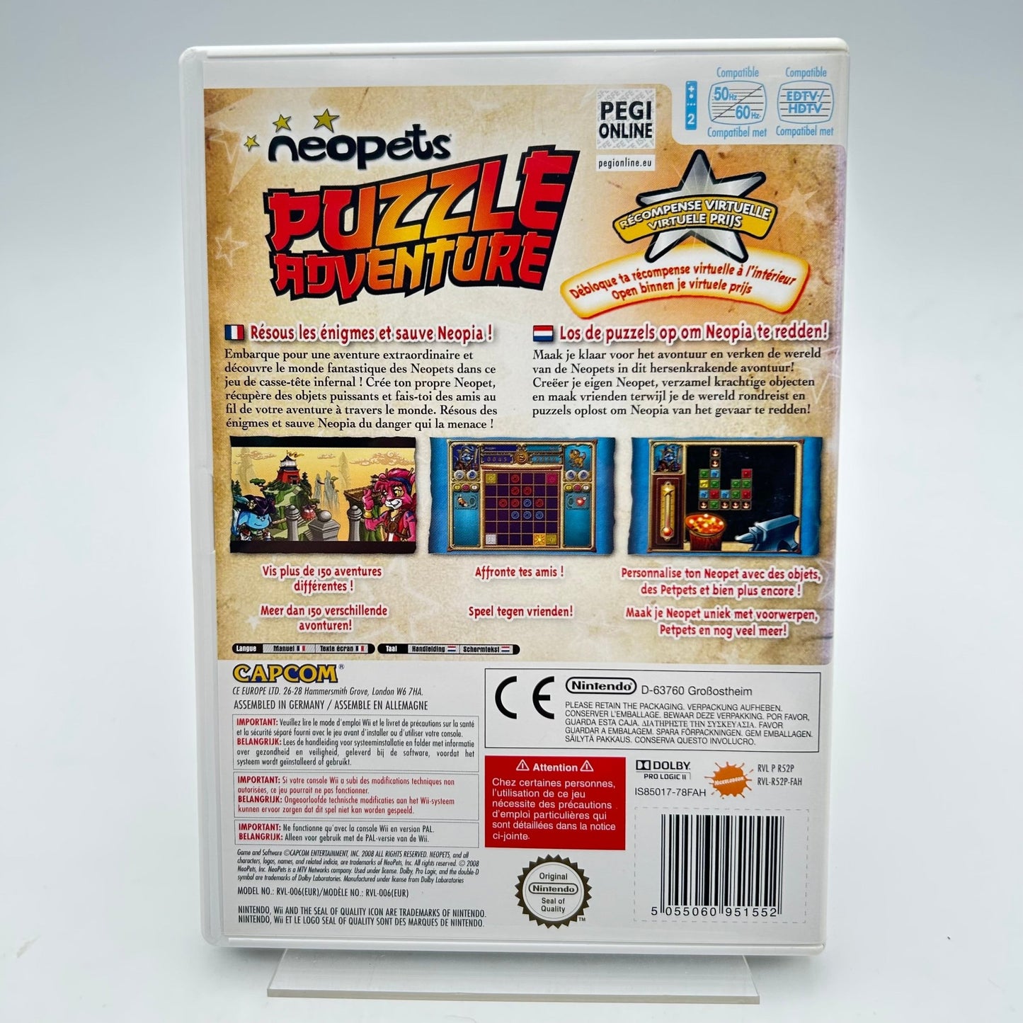 NEOPETS PUZZLE ADVENTURE - WII - Strike Games