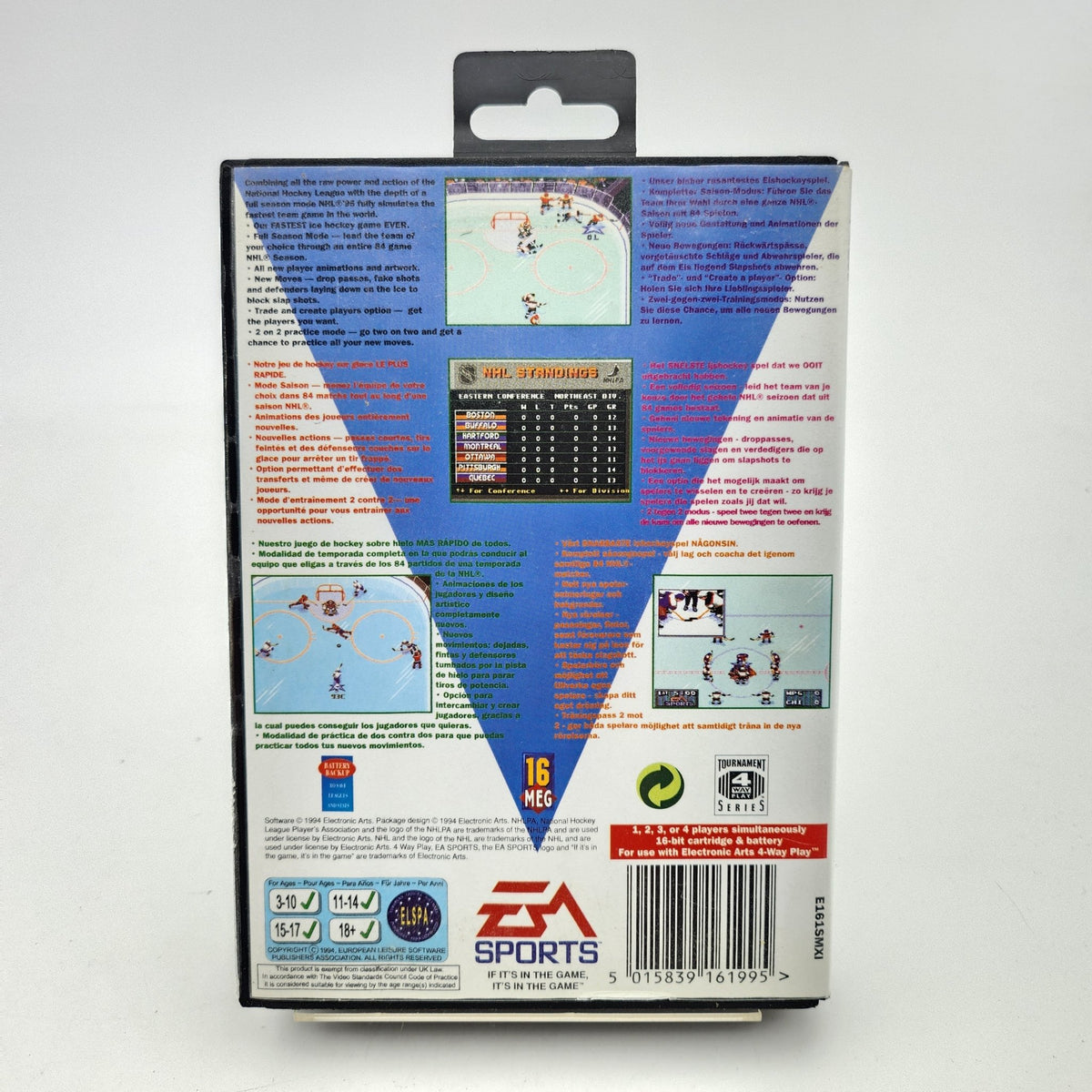 NHL 95 - Mega Drive - Strike Games