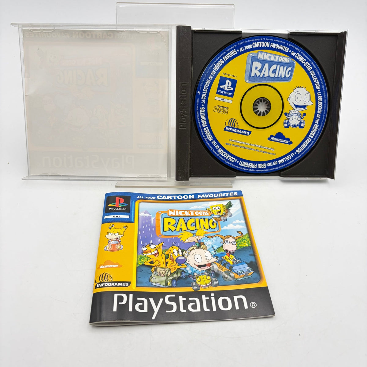 NICKTOONS RACING - PLAYSTATION 1 - Strike Games