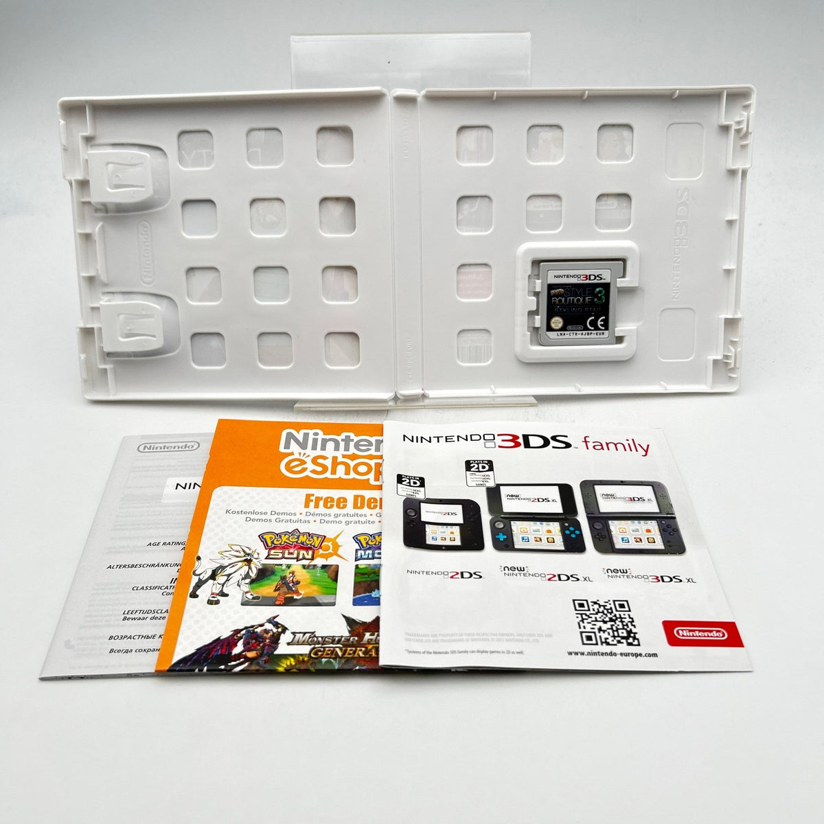 NINTENDO PRÉSENTE LA NOUVELLE MAISON DU STYLE 3 LOOKS DE STARS - NINTENDO 3DS - Strike Games