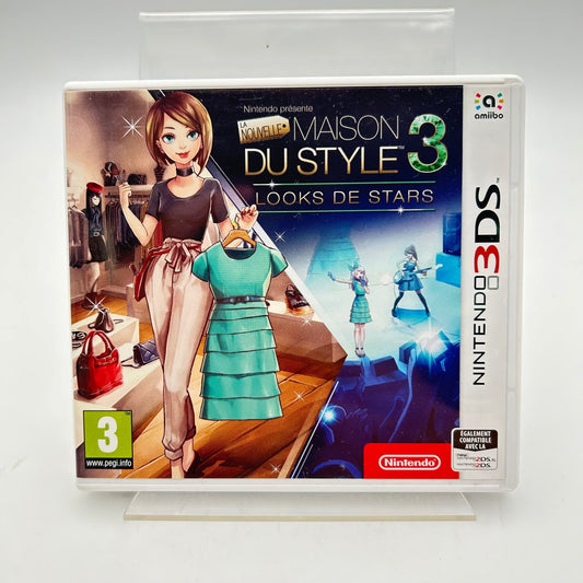 NINTENDO PRÉSENTE LA NOUVELLE MAISON DU STYLE 3 LOOKS DE STARS - NINTENDO 3DS - Strike Games