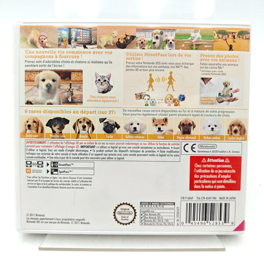 NINTENDOGS + CATS : GOLDEN RETRIEVER - NINTENDO 3DS - Strike Games
