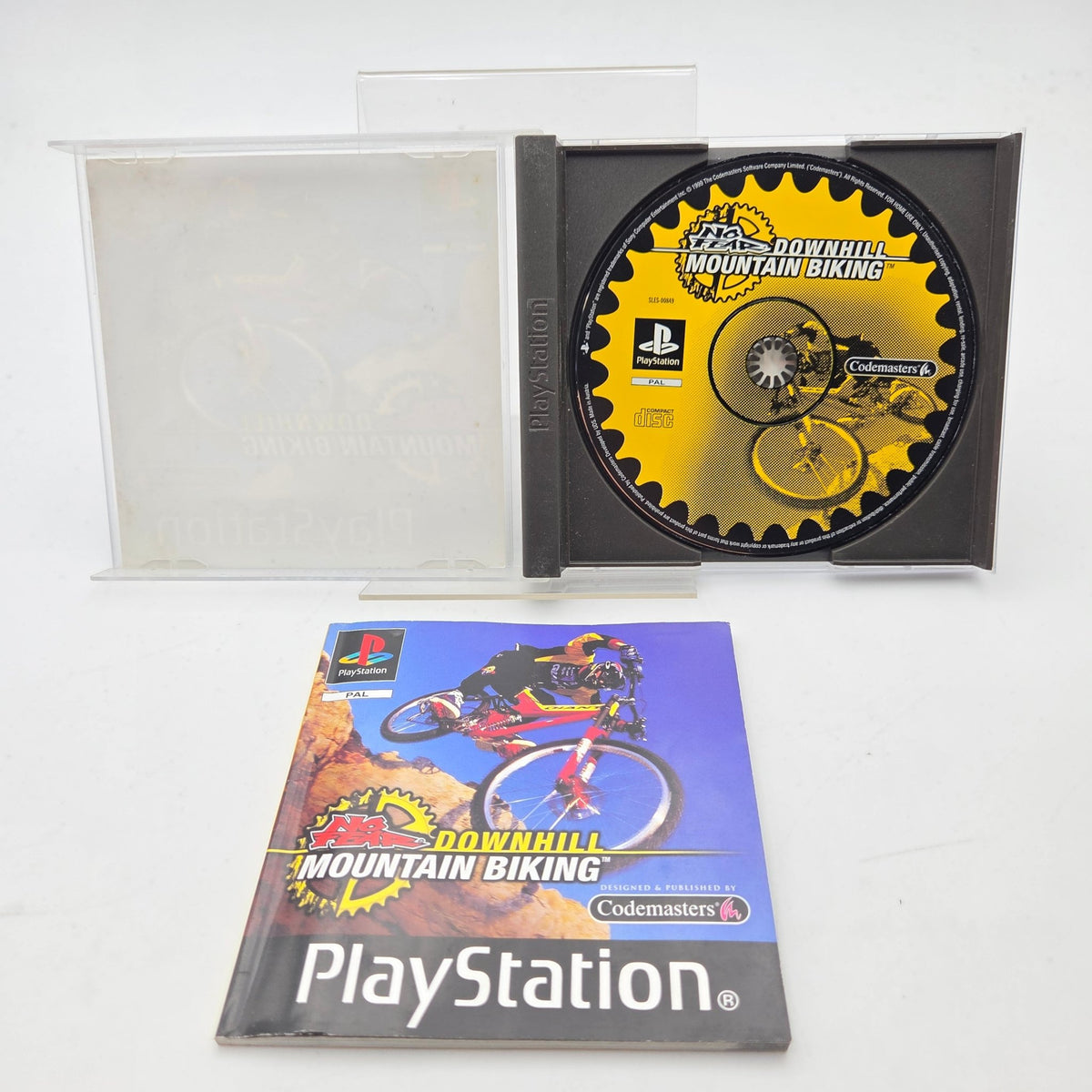 NO FEAR DOWNHILL MOUNTAIN BIKING - PLAYSTATION 1 - Strike Games