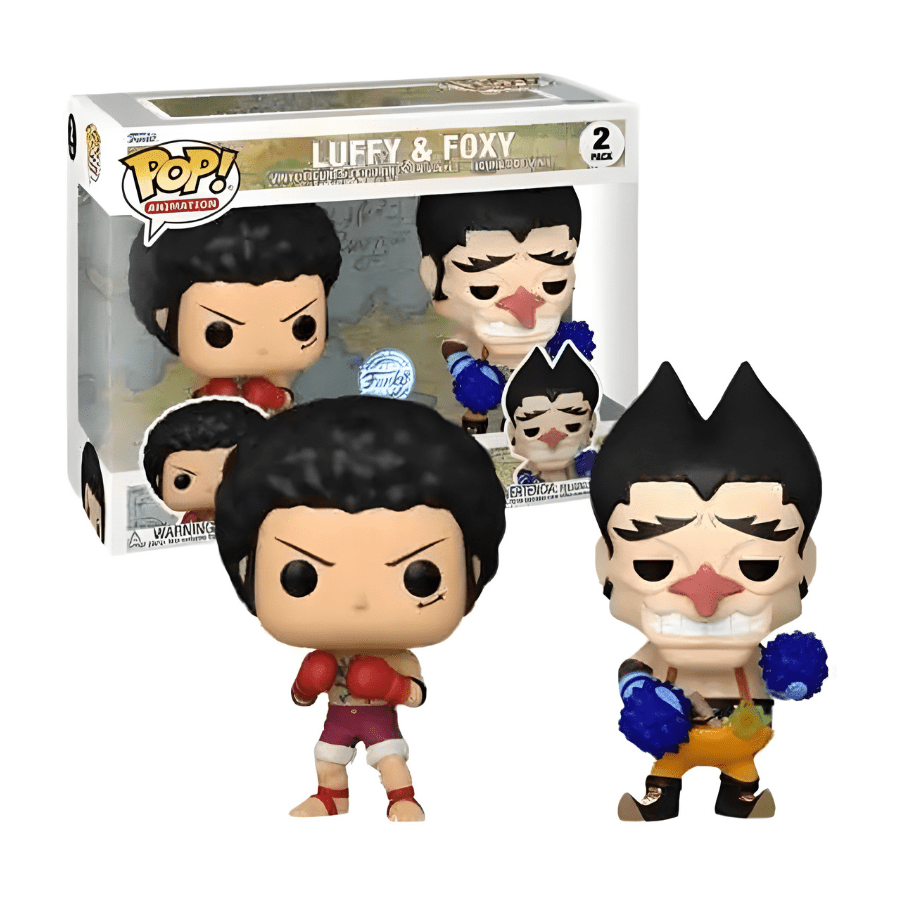 ONE PIECE - POP Animation - 2 Pack Luffy & Foxy - Strike Games