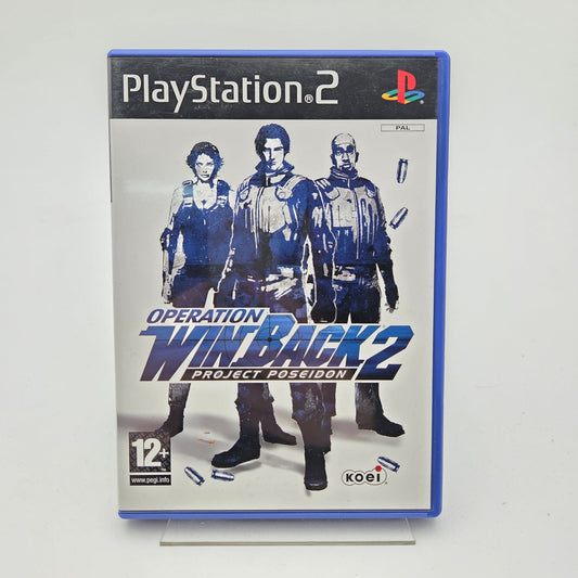 OPERATION WINBACK 2 PROJECT POSEIDON - PLAYSTATION 2 - Strike Games