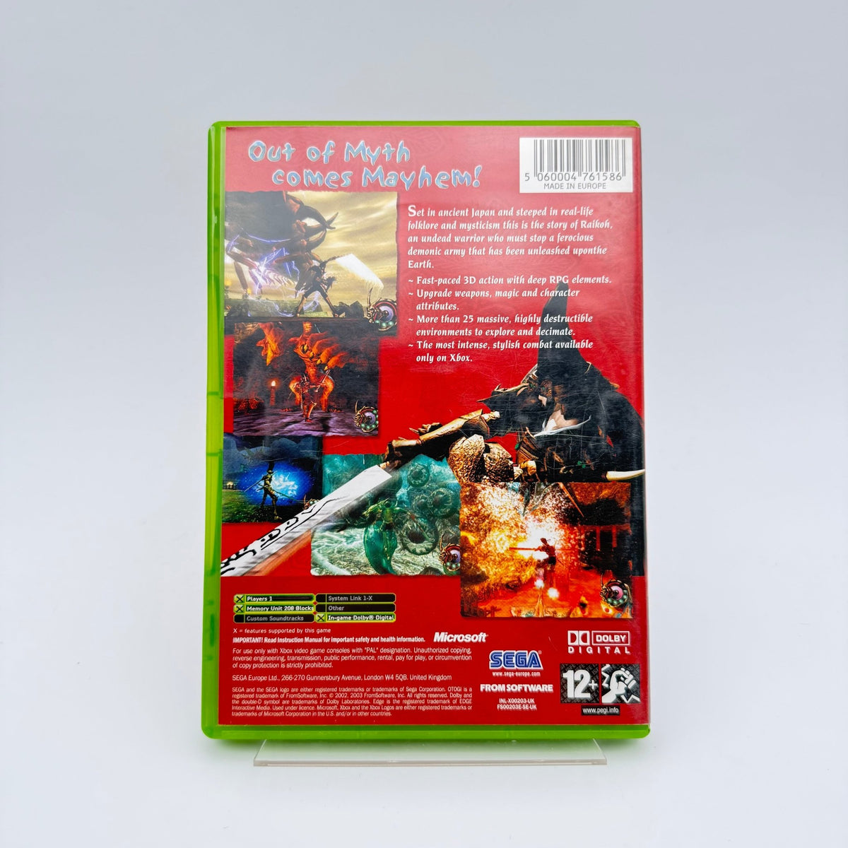 OTOGI MYTH OF DEMONS - XBOX - Strike Games