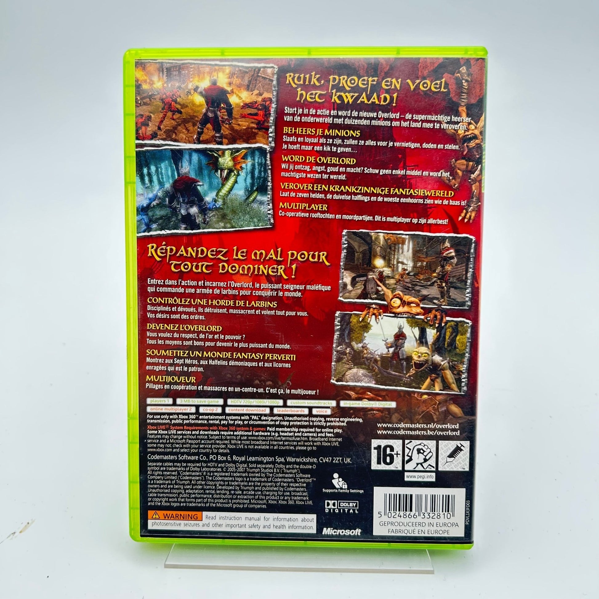 OVERLORD - XBOX 360 - Strike Games