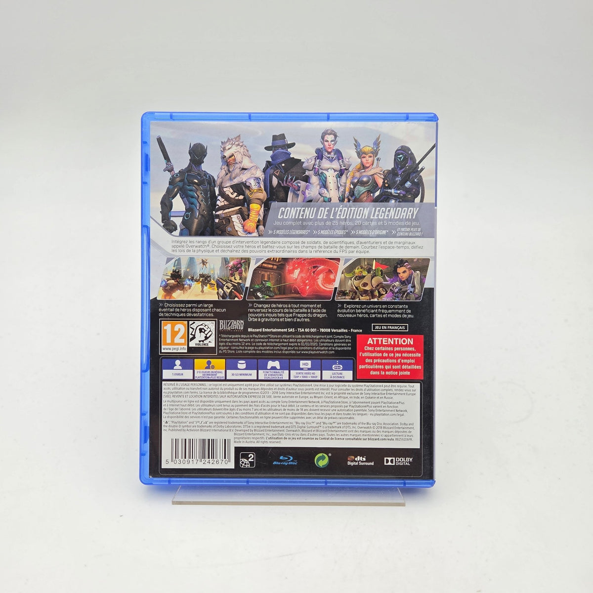 OVERWATCH LEGENDARY EDITION - PLAYSTATION 4 - Strike Games