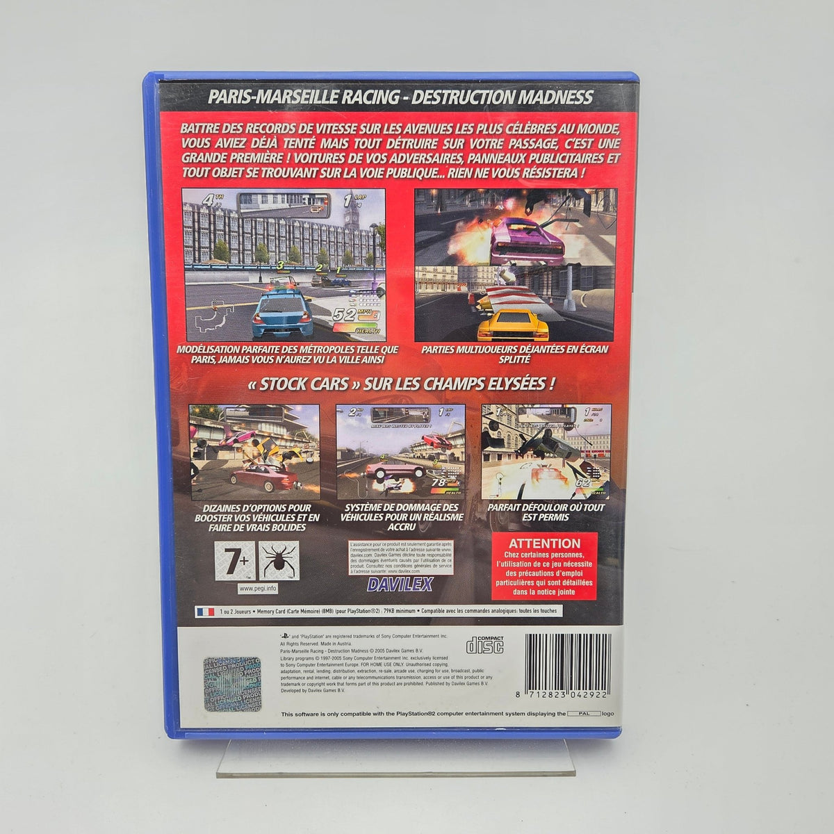 PARIS-MARSEILLE RACING DESTRUCTION MADNESS - PLAYSTATION 2 - Strike Games