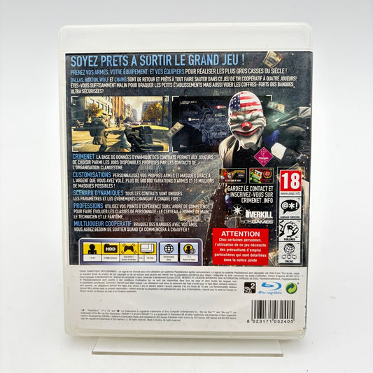 PAYDAY 2 - PLAYSTATION 3 - Strike Games