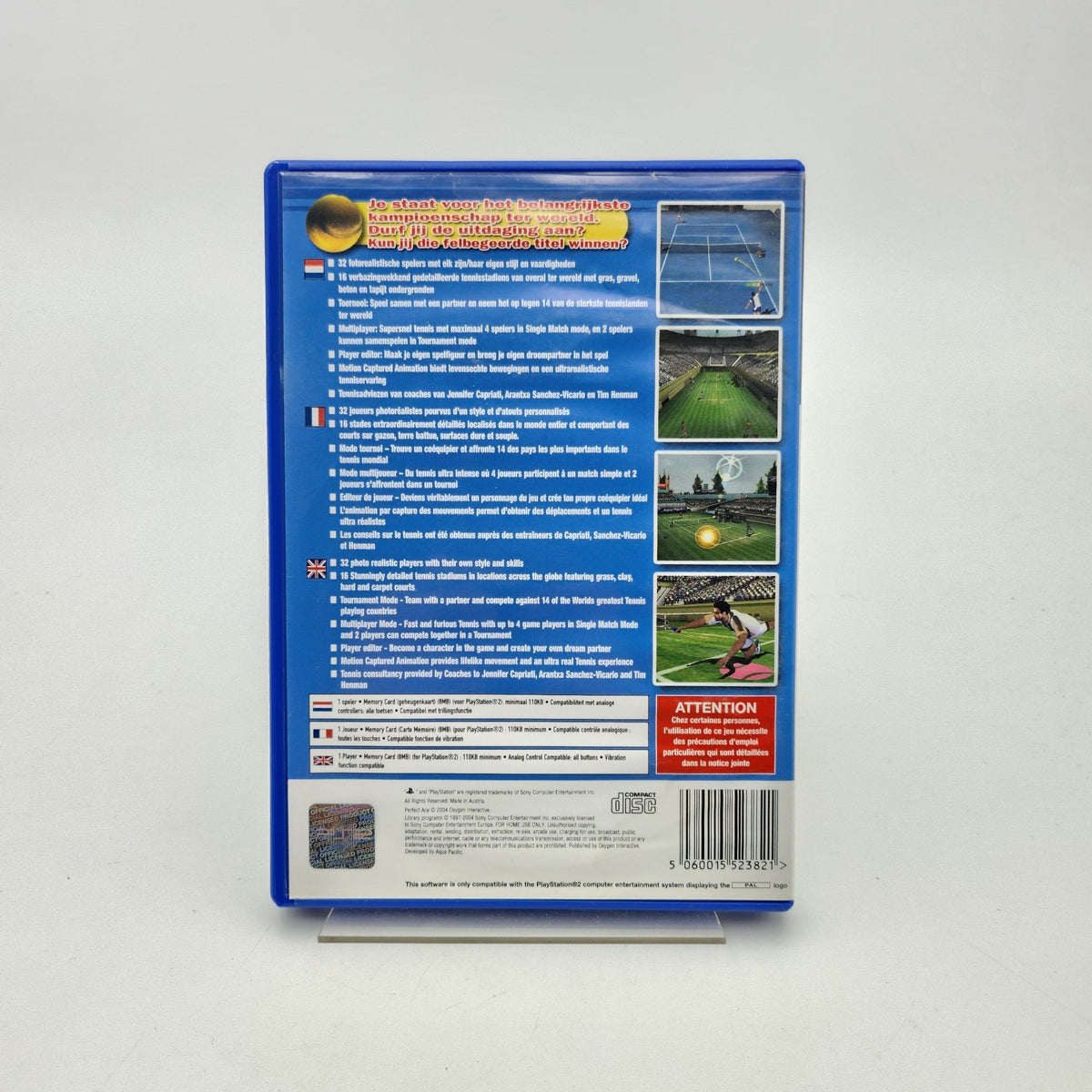 PERFECT ACE PRO TOURNAMENT TENNIS - PLAYSTATION 2 - Strike Games