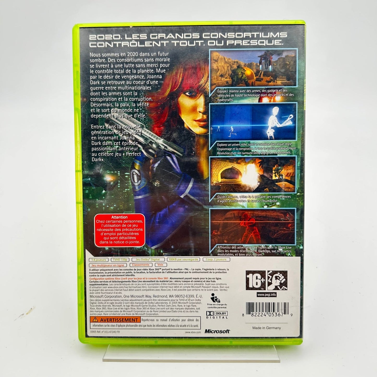 PERFECT DARK ZERO - XBOX 360 - Strike Games