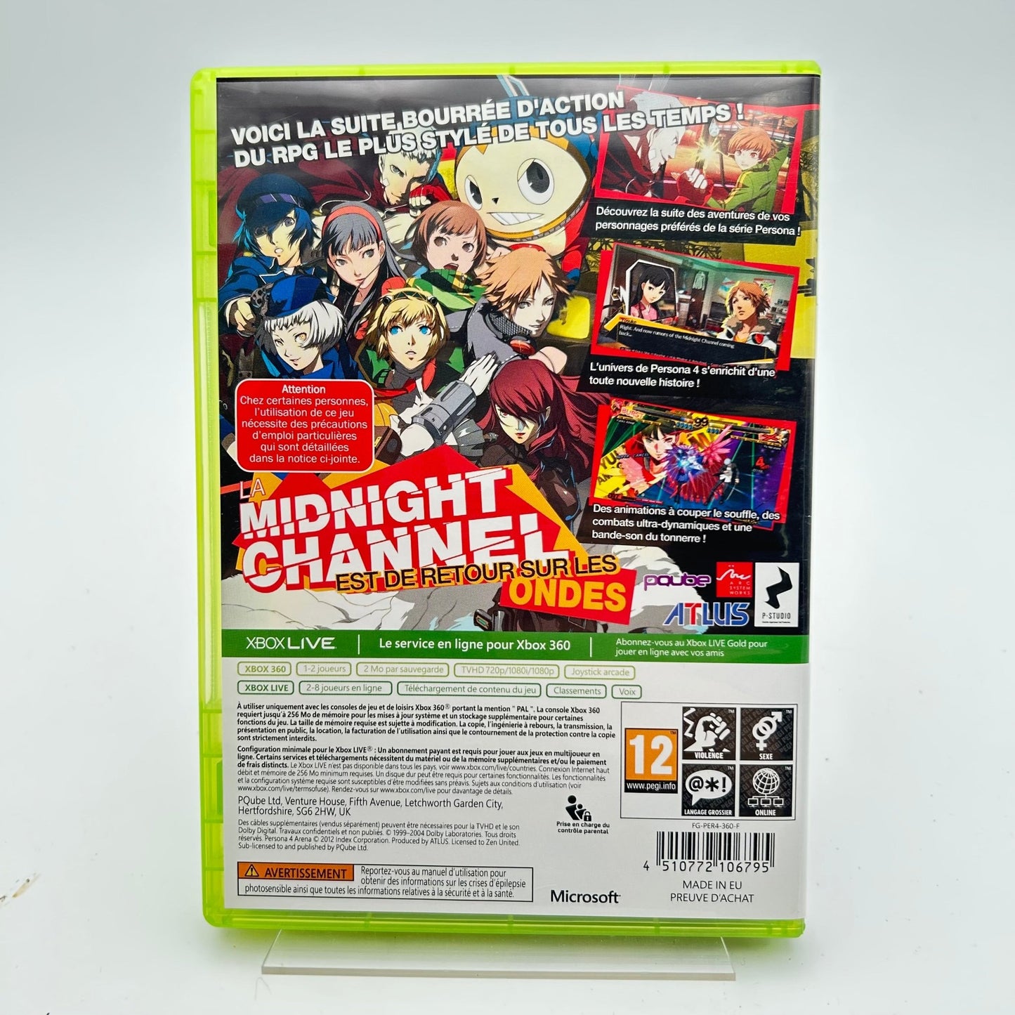 PERSONA 4 ARENA - XBOX 360 - Strike Games