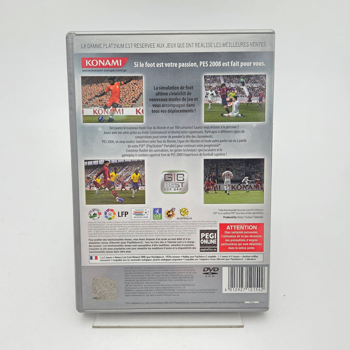 PES 2008 - PLAYSTATION 2 - Strike Games