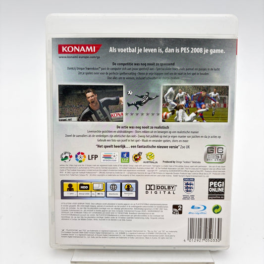 PES 2008 - PLAYSTATION 3 - Strike Games