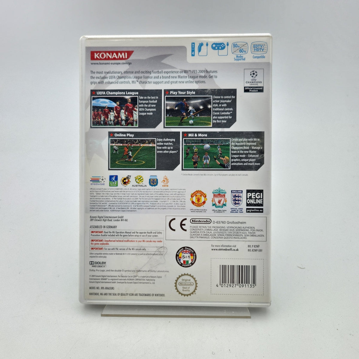 PES 2009 PRO EVOLUTION SOCCER - WII - Strike Games