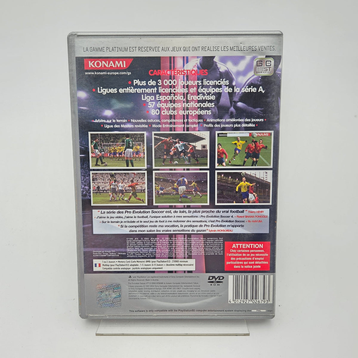 PES 4 - PLAYSTATION 2 - Strike Games