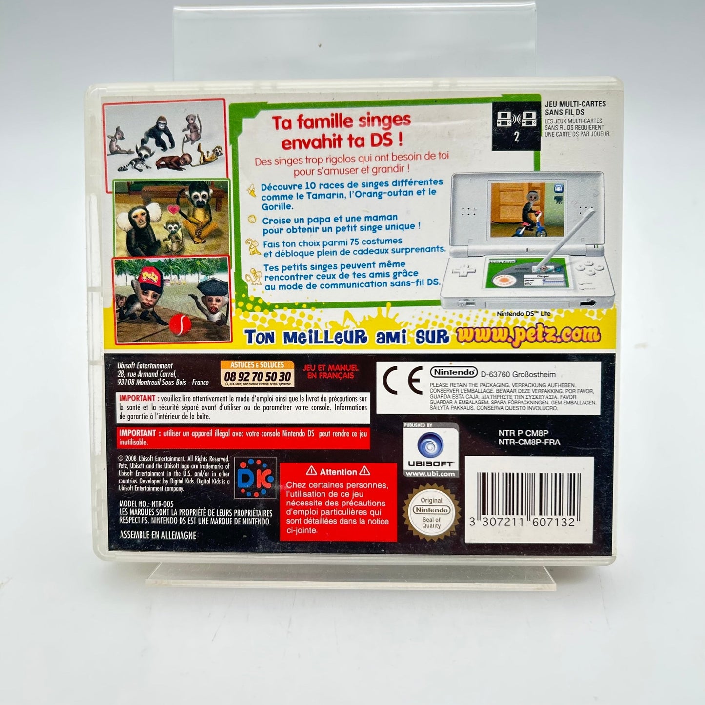 PETZ MA FAMILLE SINGES - NINTENDO DS - Strike Games