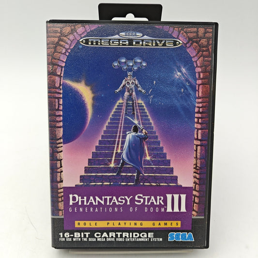 PHANTASY STAR III: GENERATIONS OF DOOM - MEGA DRIVE - Strike Games