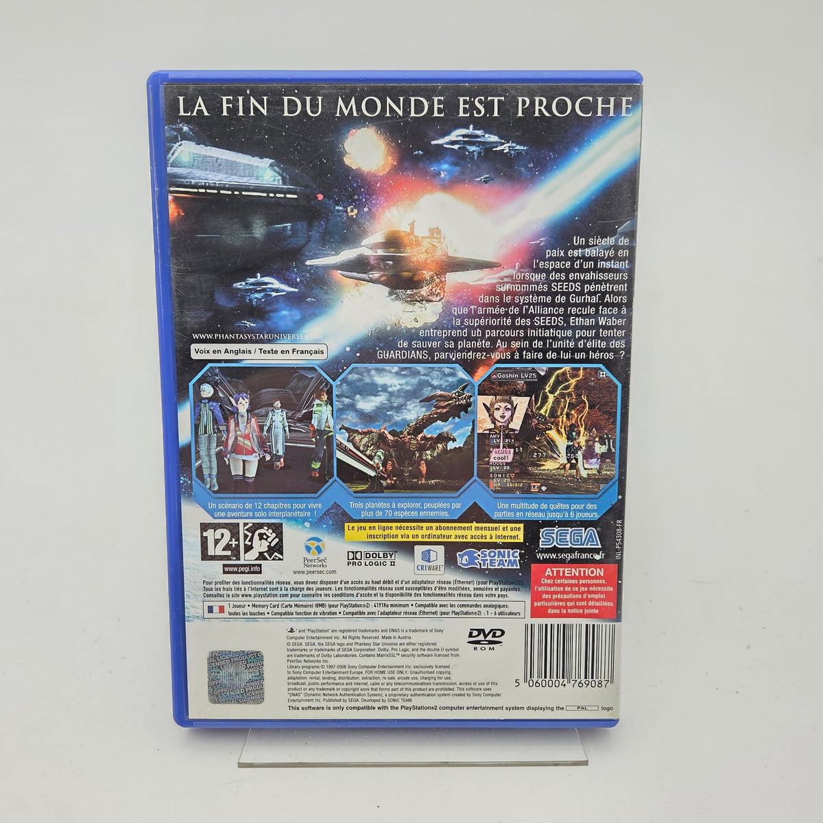 PHANTASY STAR UNIVERSE - PLAYSTATION 2 - Strike Games