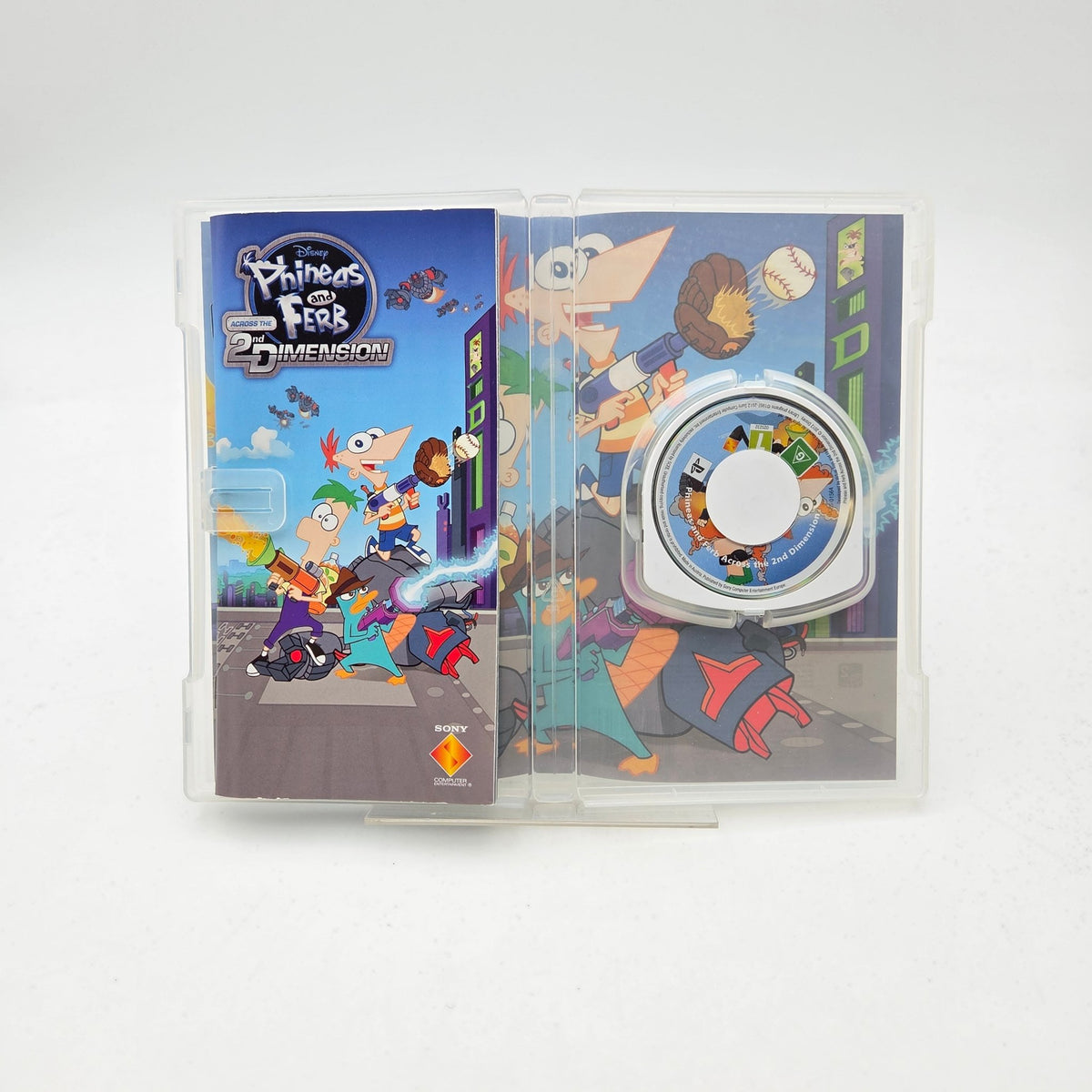 PHINEAS AND FERB ACROSS THE 2ND DIMENSION - PLAYSTATION PORTABLE - Strike Games