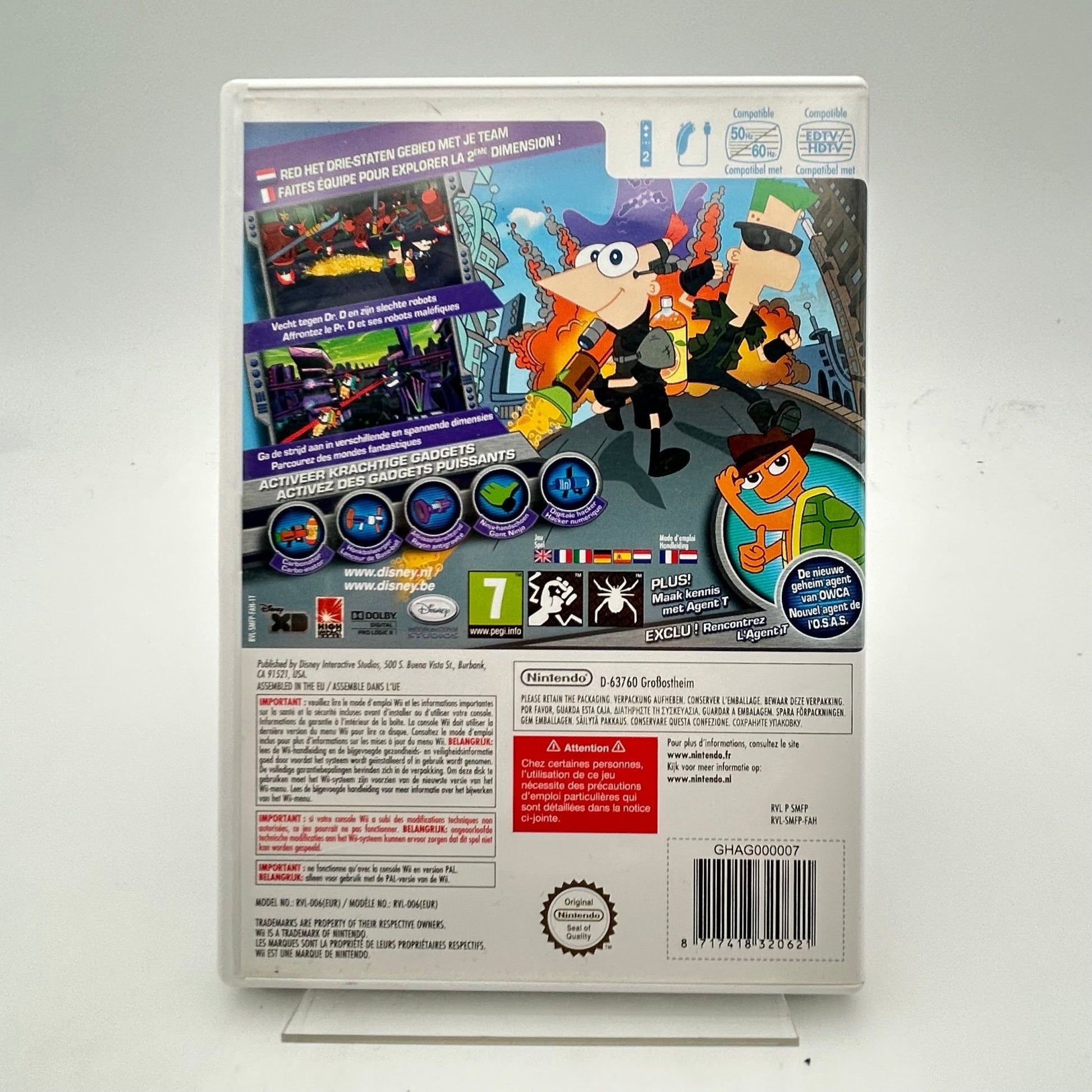 PHINEAS ET FERB 2EME DIMENSION - WII - Strike Games