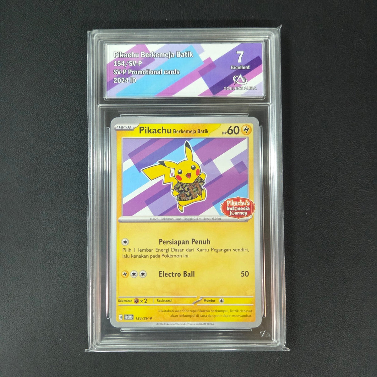 PIKACHU WEARING A BATIK SHIRT (SV-P/ID 154) (CA 7) - Strike Games