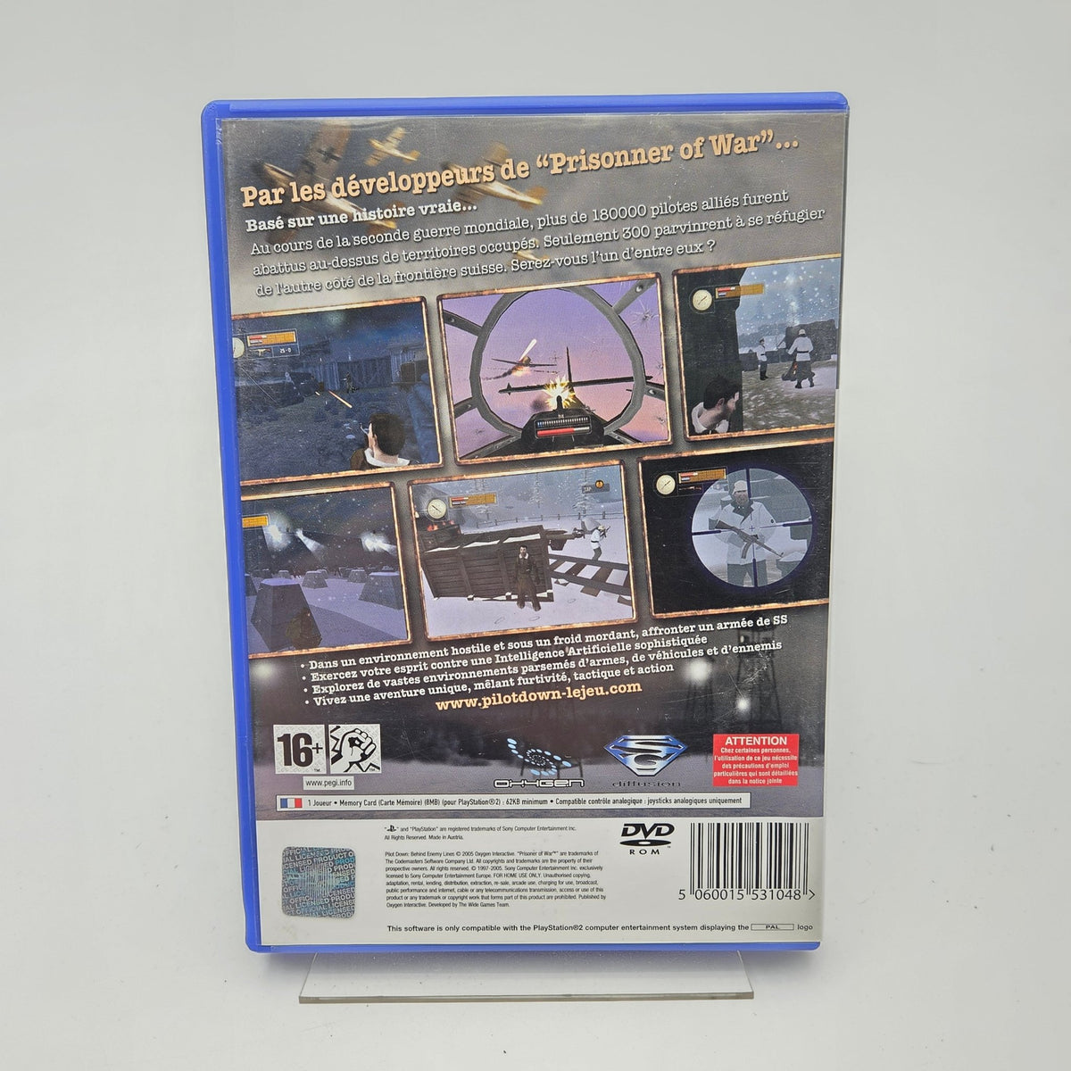 PILOT DOWN DERRIERE LES LIGNES ENNEMIES - PLAYSTATION 2 - Strike Games