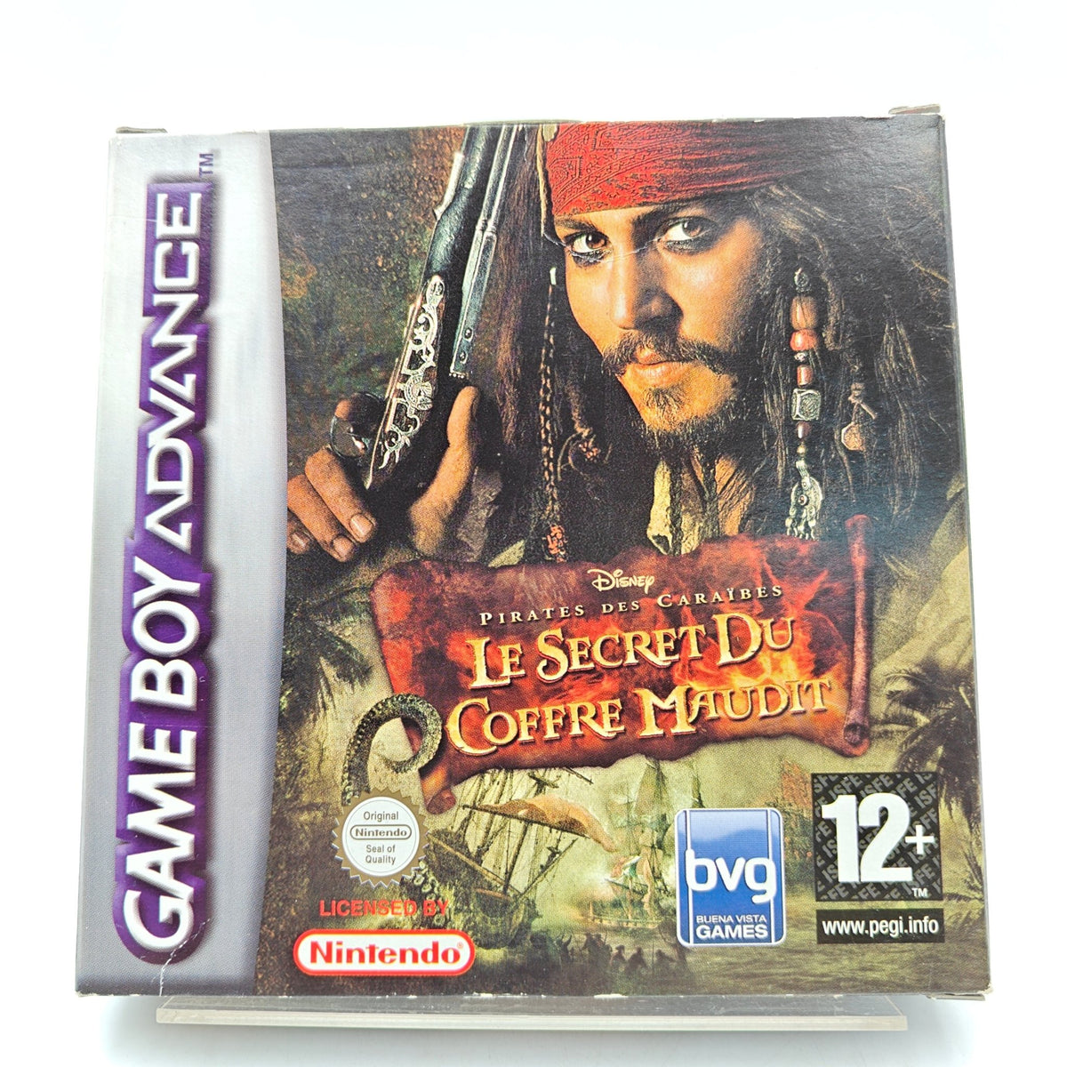 PIRATES DES CARAÏBES : LE SECRET DU COFFRE MAUDIT - GAMEBOY ADVANCE - Strike Games