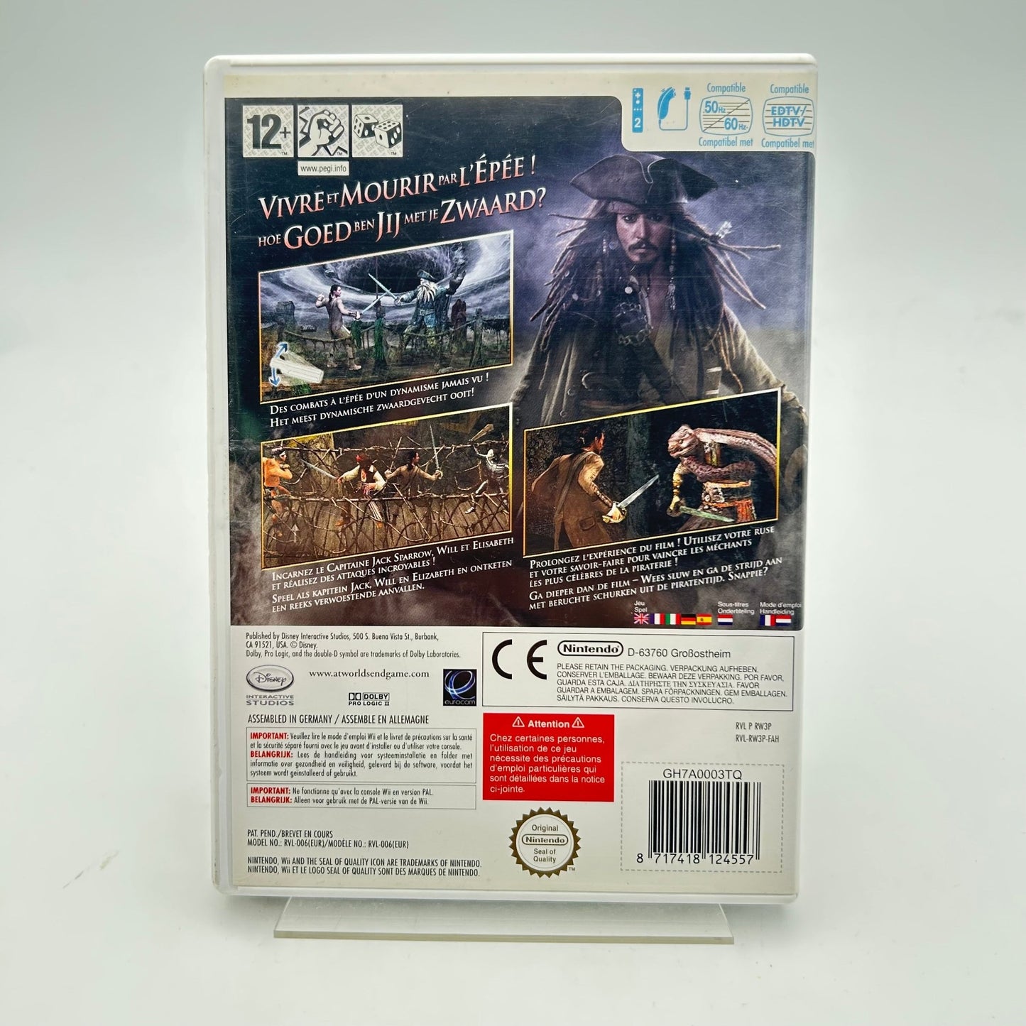 PIRATES OF THE CARIBBEAN AT WORLDS END - WII - Strike Games