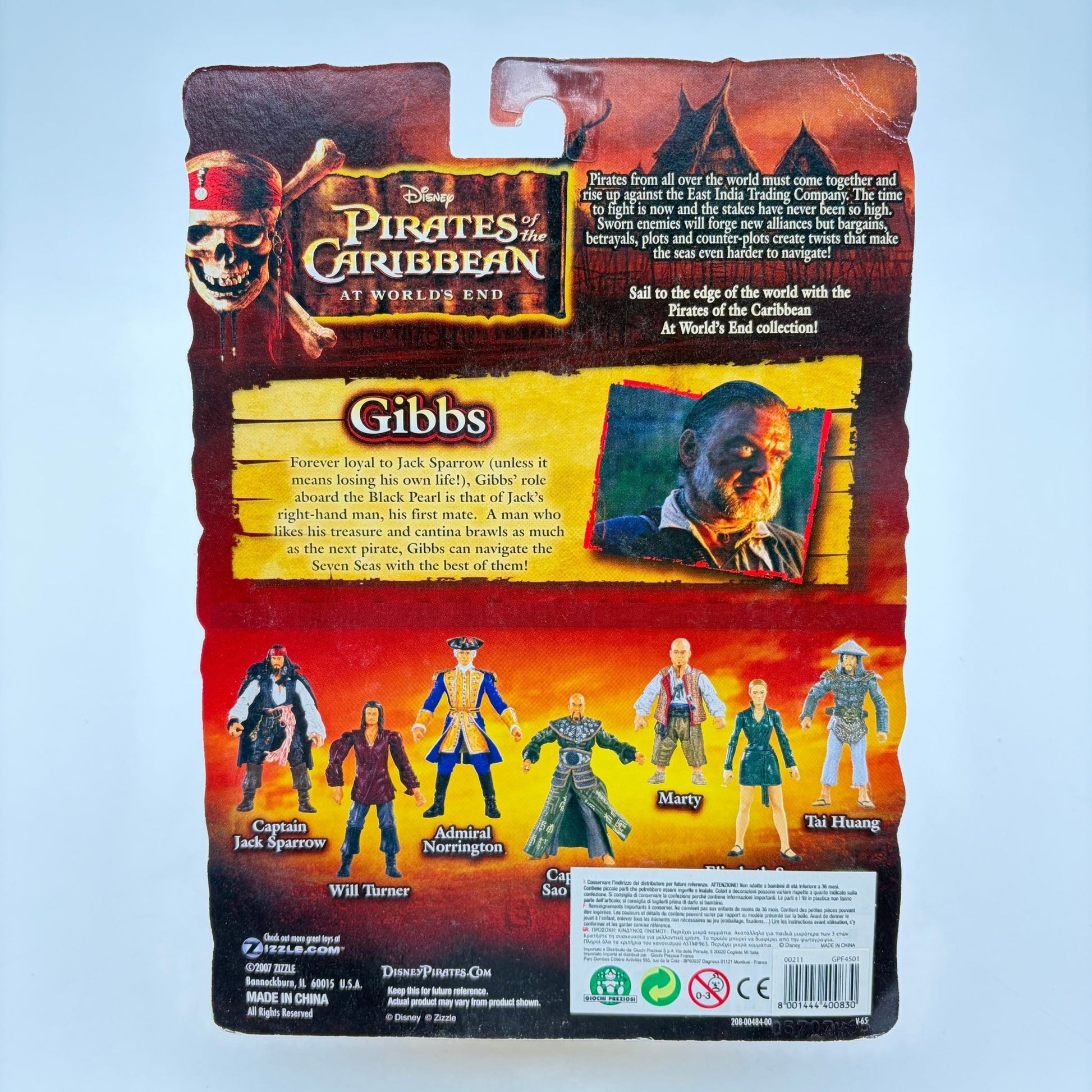 PIRATES OF THE CARIBBEAN GIBBS FIGURINE - Strike Games