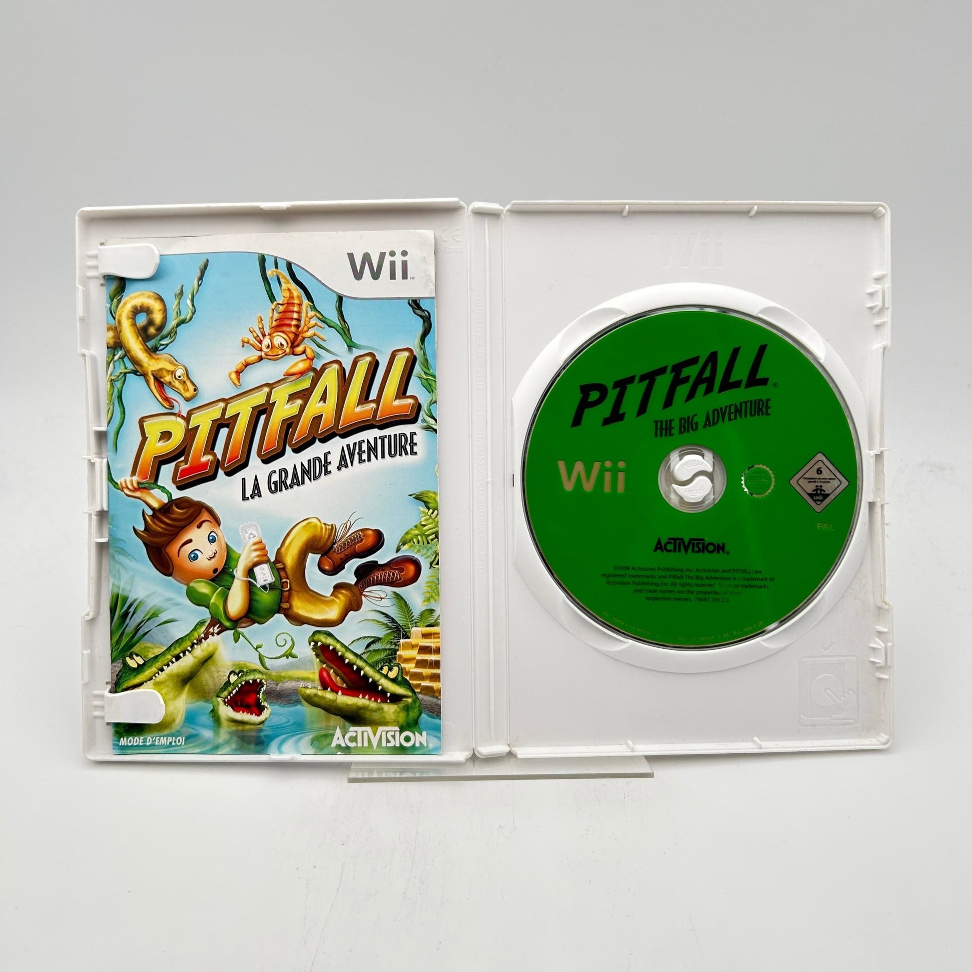 PITFALL LA GRANDE AVENTURE - WII - Strike Games