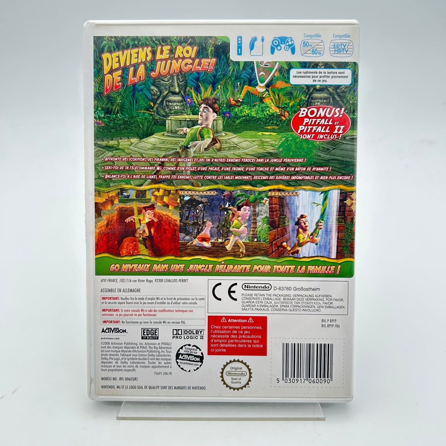 PITFALL LA GRANDE AVENTURE - WII - Strike Games