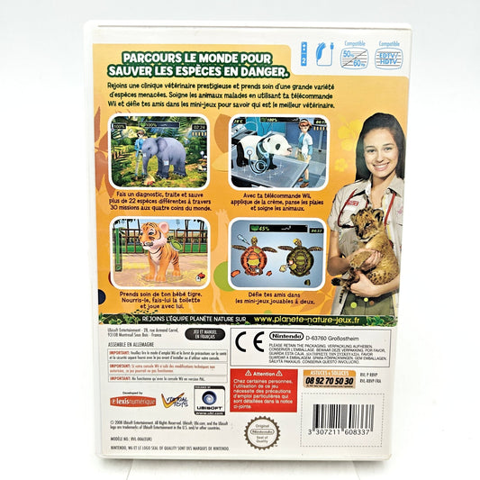 PLANÈTE NATURE : AU SECOURS DES ANIMAUX SAUVAGES - NINTENDO WII - Strike Games