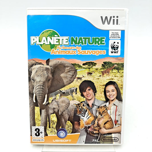 PLANÈTE NATURE : AU SECOURS DES ANIMAUX SAUVAGES - NINTENDO WII - Strike Games