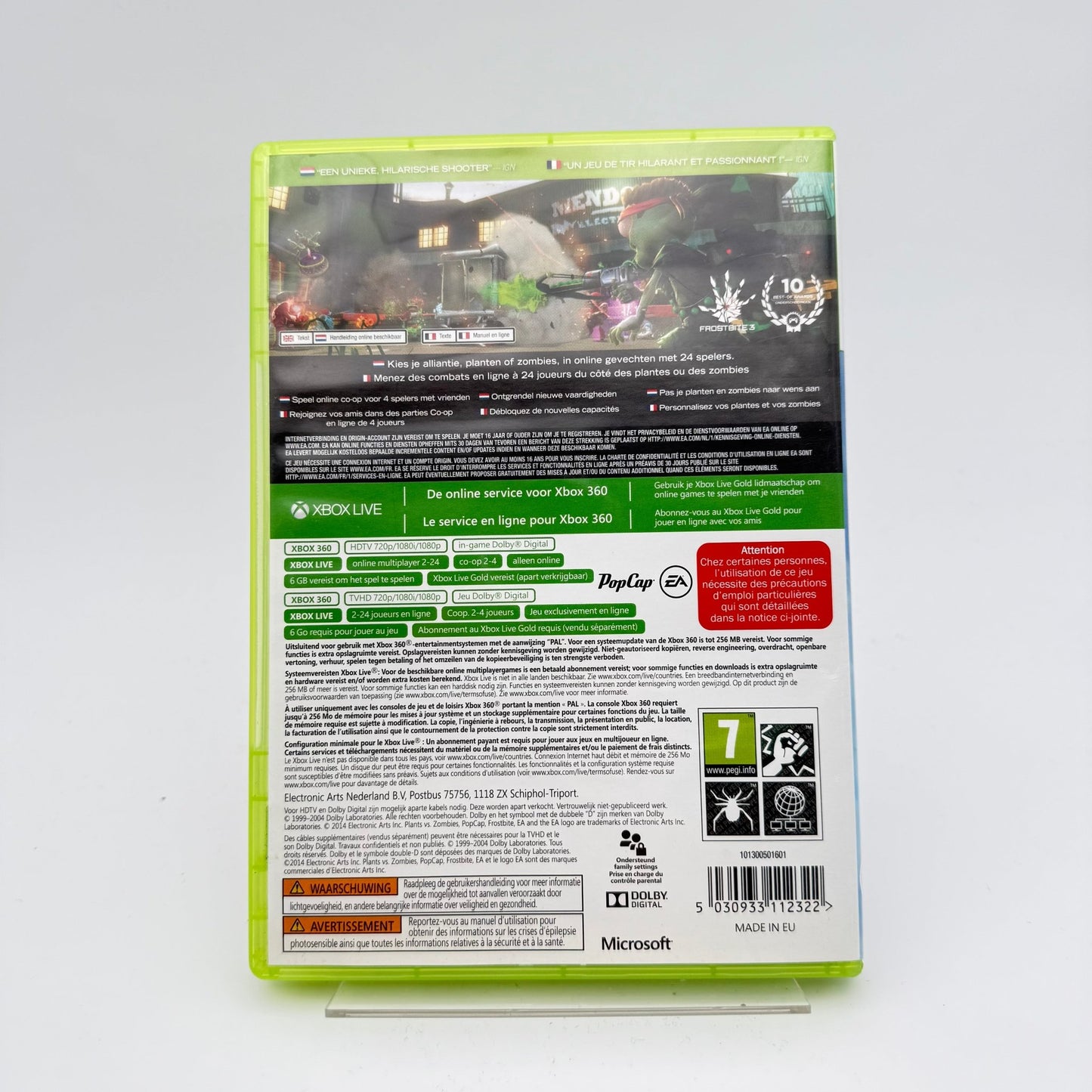 PLANTS VS ZOMBIES GARDEN WARFARE - XBOX 360 - Strike Games