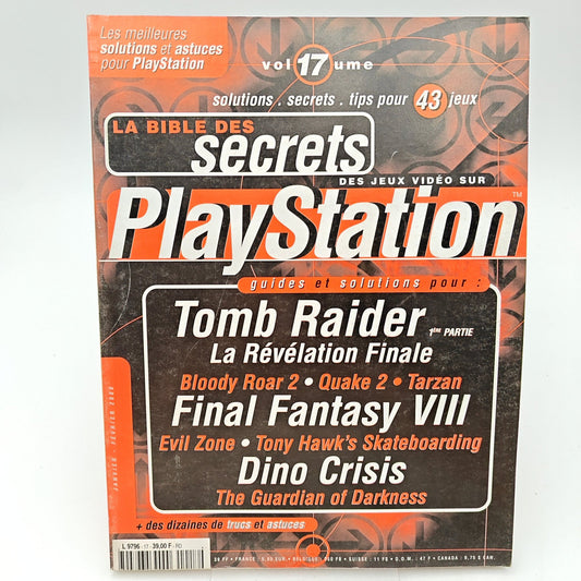 PLAYMAG LA BIBLE DES SECRETS DES JEUX VIDEO SUR PLAYSTATION VOLUME 17 - MAGAZINE JEUX VIDEO - Strike Games