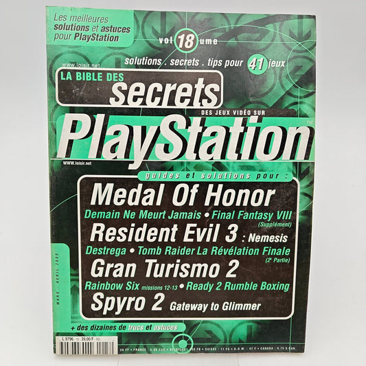 PLAYMAG LA BIBLE DES SECRETS DES JEUX VIDEO SUR PLAYSTATION VOLUME 18 - MAGAZINE JEUX VIDEO - Strike Games