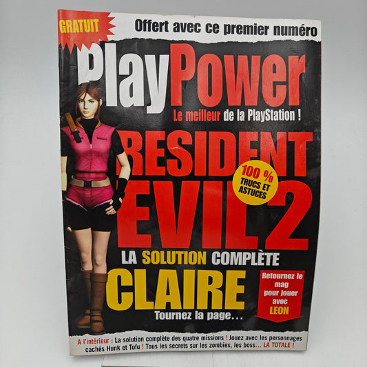 PLAYPOWER RESIDENT EVIL 2 - MAGAZINE JEUX VIDEO - Strike Games