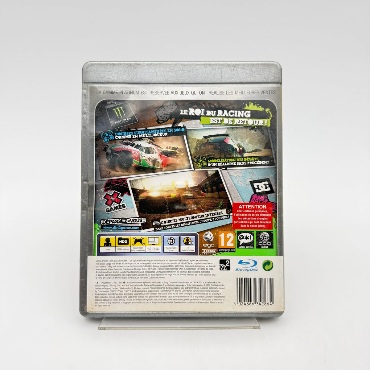 PLAYSTATION 3 UNCHARTED 2 & DIRT 2 PACK - Strike Games
