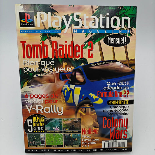 PLAYSTATION MAGAZINE NUMERO 10 - MAGAZINE JEUX VIDEO - Strike Games
